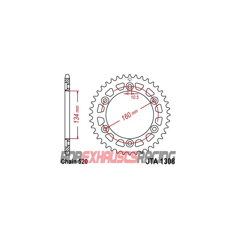 ALUMINIUM-ERGAL CROWN JTA1308.42