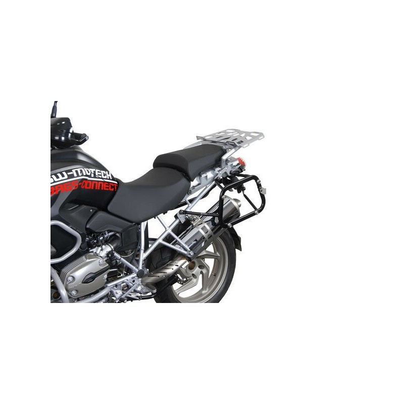 Soportes laterales EVO. Negro. BMW R1200GS