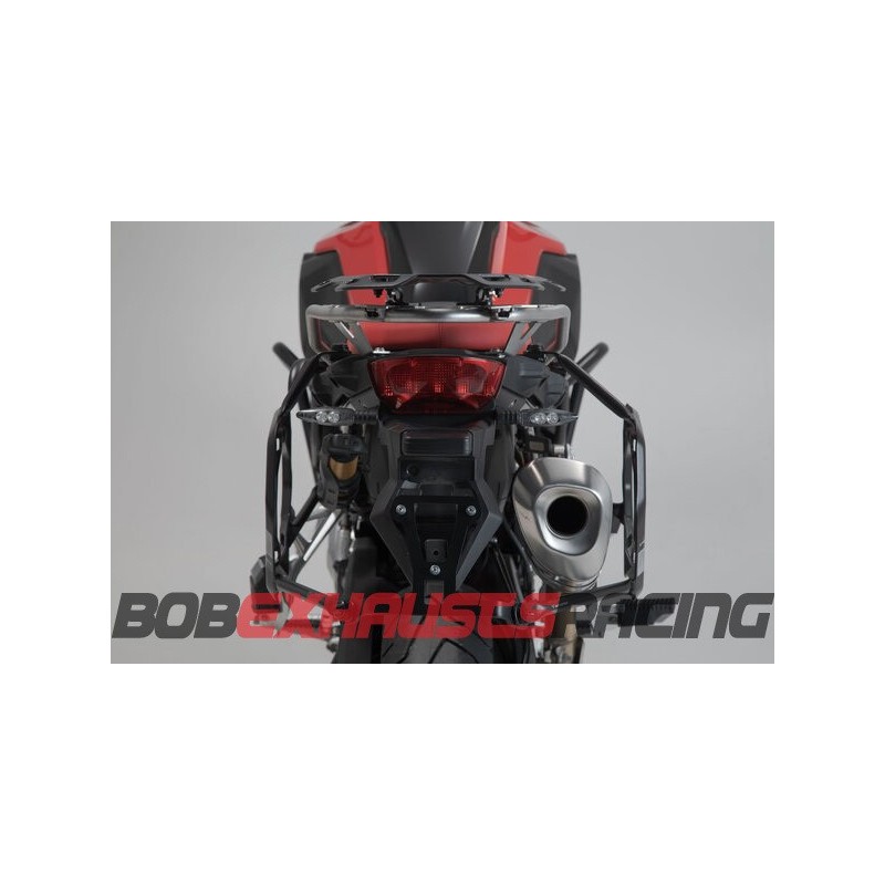 Soporte lateral PRO. Negro. BMW F 800 / 700 / 650 GS (07-18)