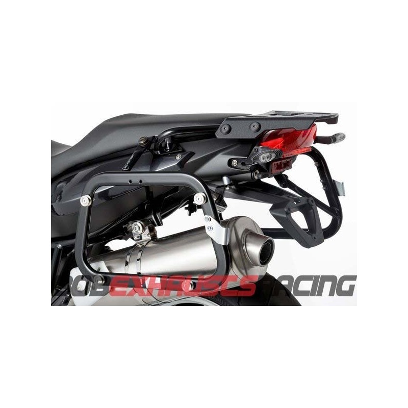 Soportes laterales EVO. Negro. BMW F 800 R (09-) / F 800 GT (12-)