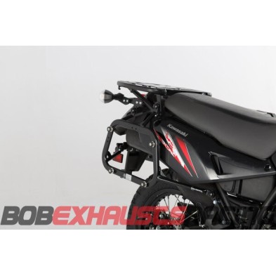 EVO side supports. Black. Reinforced. Kawasaki