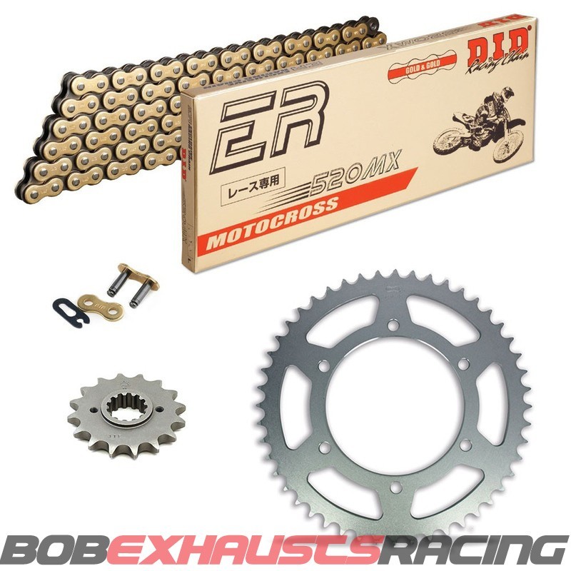 KIT 520 DID 520 MX GB + RENTHAL HONDA