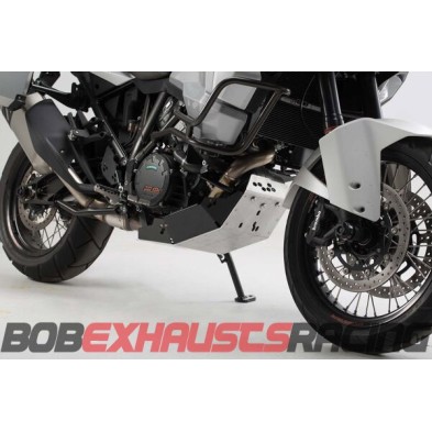 Engine guard. Black/Silver KTM 1290 Super Adventure (14-20)