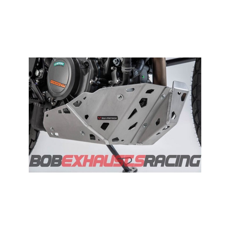 Protector de motor. Plateado. KTM 390 Adv (19-