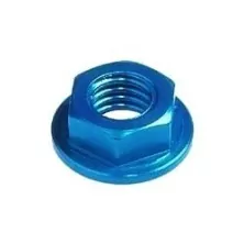 Nut with base M4 Ergal - 0015M04COB / COBALT