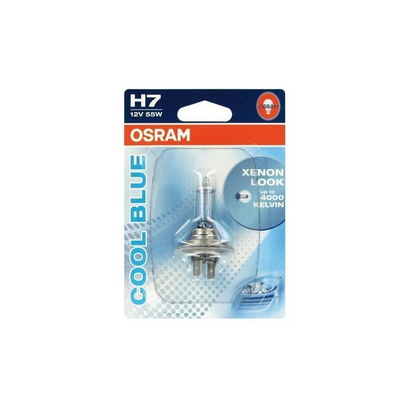 OSRAM BOMBILLA COOL BLUE H7, 1 UNID.