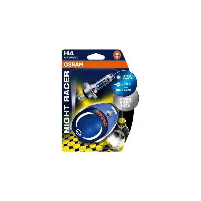 OSRAM BOMBILLA NIGHT RACER PLUS H4, 2 UNID.