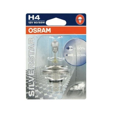 OSRAM BOMBILLA SILVERSTAR H4, 1 UNID.