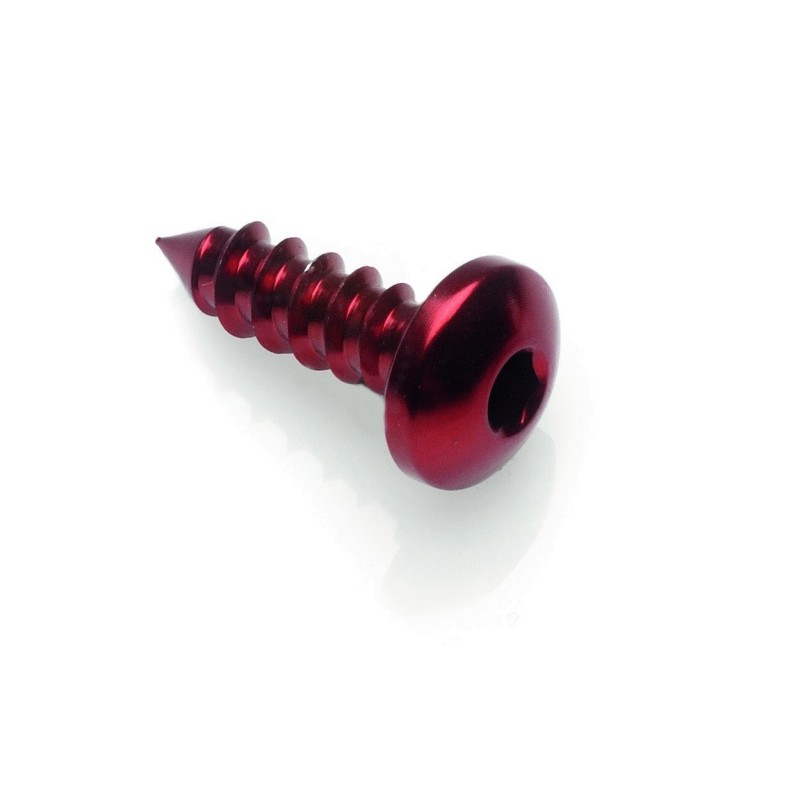 Tornillo Rosca Chapa 002 Ø 4,5x13 Ergal - PAC24513ROS / ROJO