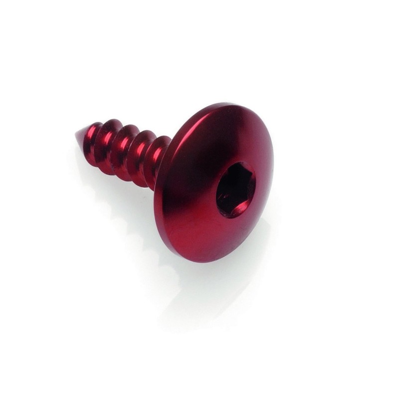 Tornillo Rosca Chapa 003 Ø 4,5x13 Ergal - PAC34513ROS / ROJO