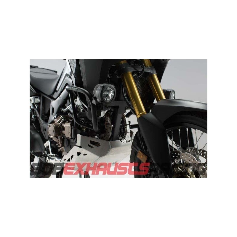 Protecciones laterales de motor. Negro. Honda CRF1000L Africa Twin (15-