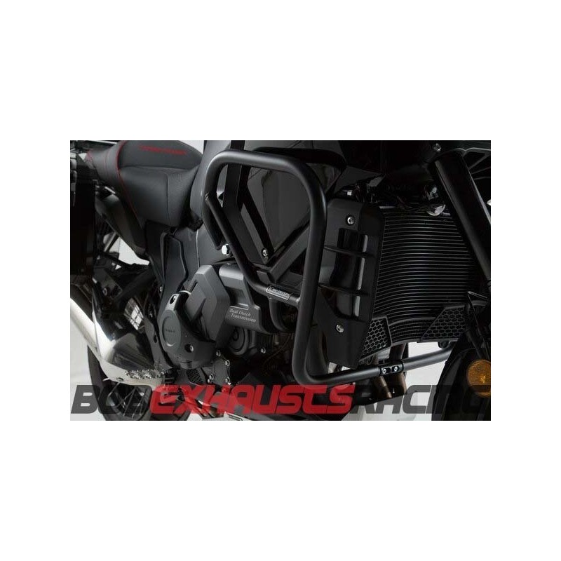 Protecciones laterales de motor. Negro. Honda Crosstourer (11-