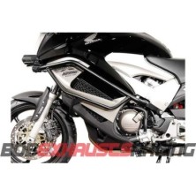 Protecciones laterales de motor. Negro. Honda VFR 800 X Crossrunner (11-14