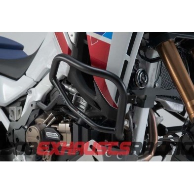 Protecciones laterales de motor. Negro. Honda CRF1100L Africa Twin Adv Sp