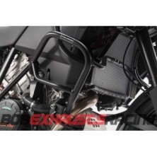 Protecciones laterales de motor. Negro. KTM 1050/1190 Adventure / R (13-