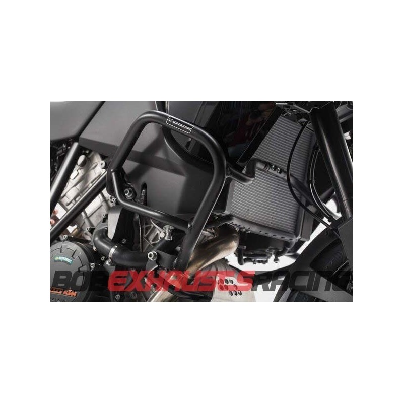 Protecciones laterales de motor. Negro. KTM 1050/1190 Adventure / R (13-