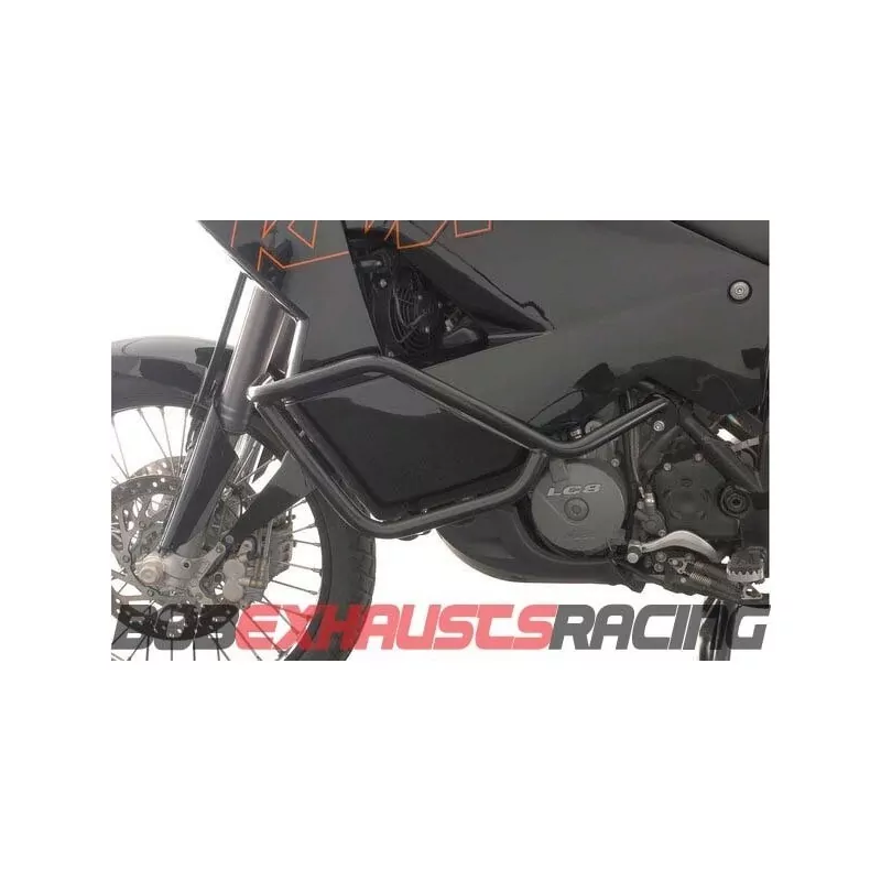 Protecciones laterales de motor. Negro. KTM LC8 950 / 990 Adv