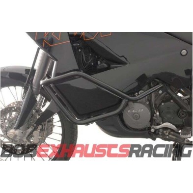 Side engine protections. Black. KTM LC8 950 / 990 Adv