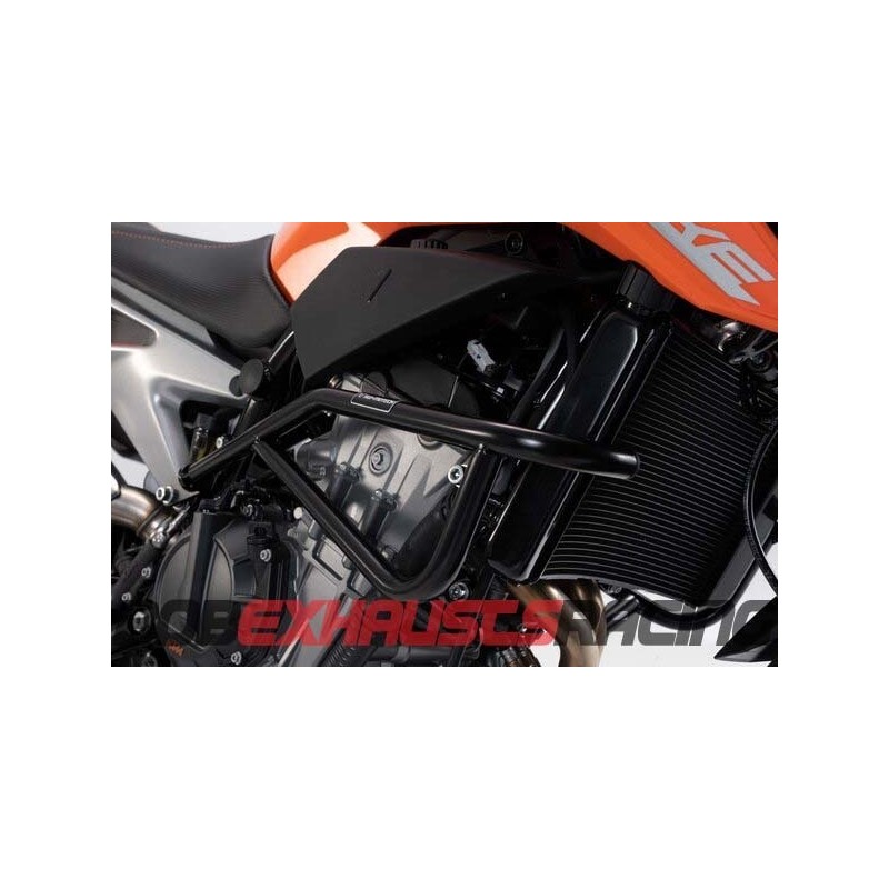 Protecciones laterales de motor. Negro. KTM 790 Duke (18-) / 890 Duke R (19-