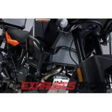 Protecciones laterales de motor. Negro. KTM 1050/1090 Adv, 1290 SAdv S