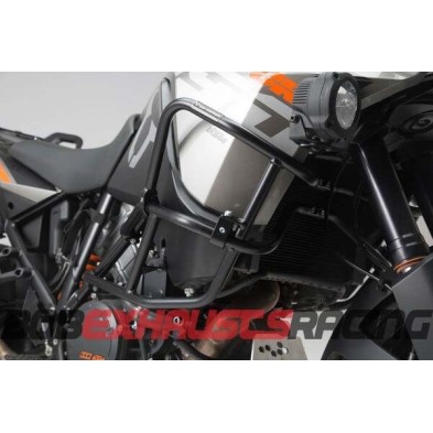 Protecciones sup. de motor para KTM original. Negro. 1290 SAdv R / S (16-), 1090 Adv (16-