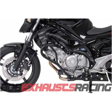 Engine side guards. Black. Suzuki SFV 650 Gladius (09-16