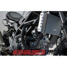 Protecciones laterales de motor. Negro. Suzuki SV650 ABS (15-) / SV650 X (18-)