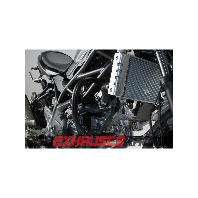 Engine side guards. Black. Suzuki SV650 ABS (15-) / SV650 X (18-)