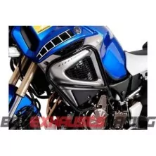 Protecciones laterales de motor. Negro. Yamaha XT1200Z Super Ténéré (10-