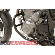 Protecciones laterales de motor. Negro. Yamaha XT 660 R / X (04-16