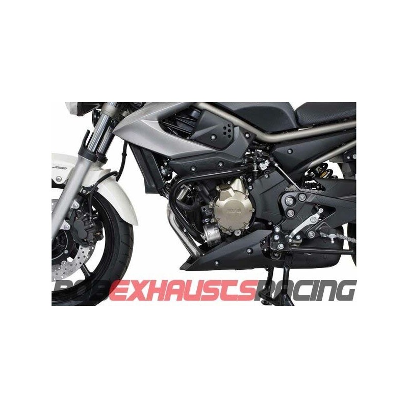 Protecciones laterales de motor. Negro. Yamaha XJ 6 (08-