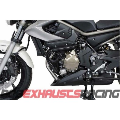 Protecciones laterales de motor. Negro. Yamaha XJ 6 (08-