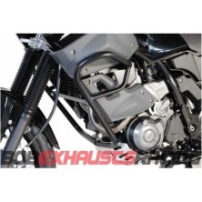 Protecciones laterales de motor. Negro. Yamaha XT 660 Z Tenere (07-16