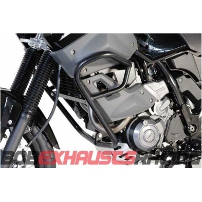 Engine side guards. Black. Yamaha XT 660 Z Tenere (07-16