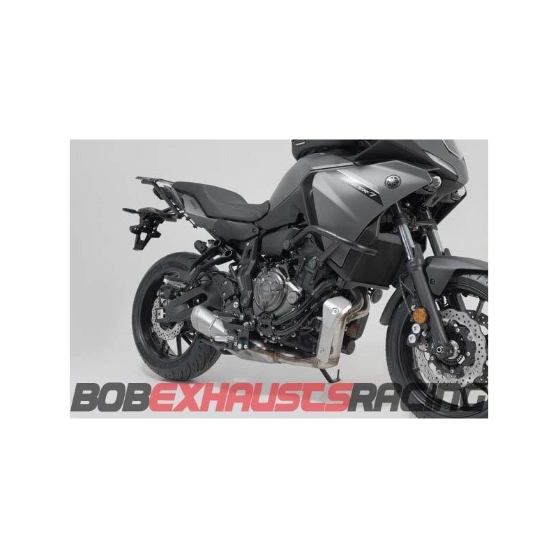 Protecciones laterales de motor. Negro. Yamaha MT-07 / Tracer, Tracer 7 / GT