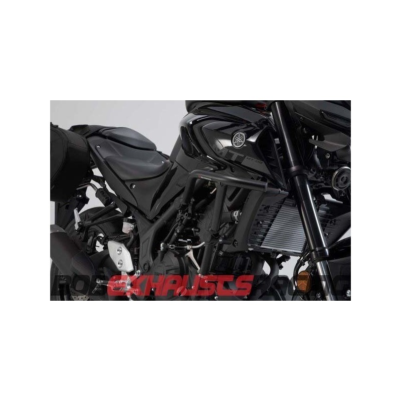 Protecciones laterales de motor. Negro. Yamaha MT-03 (16-