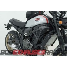 Protecciones laterales de motor. Negro. Yamaha XSR700 (15-) / XSR700 XT (19-