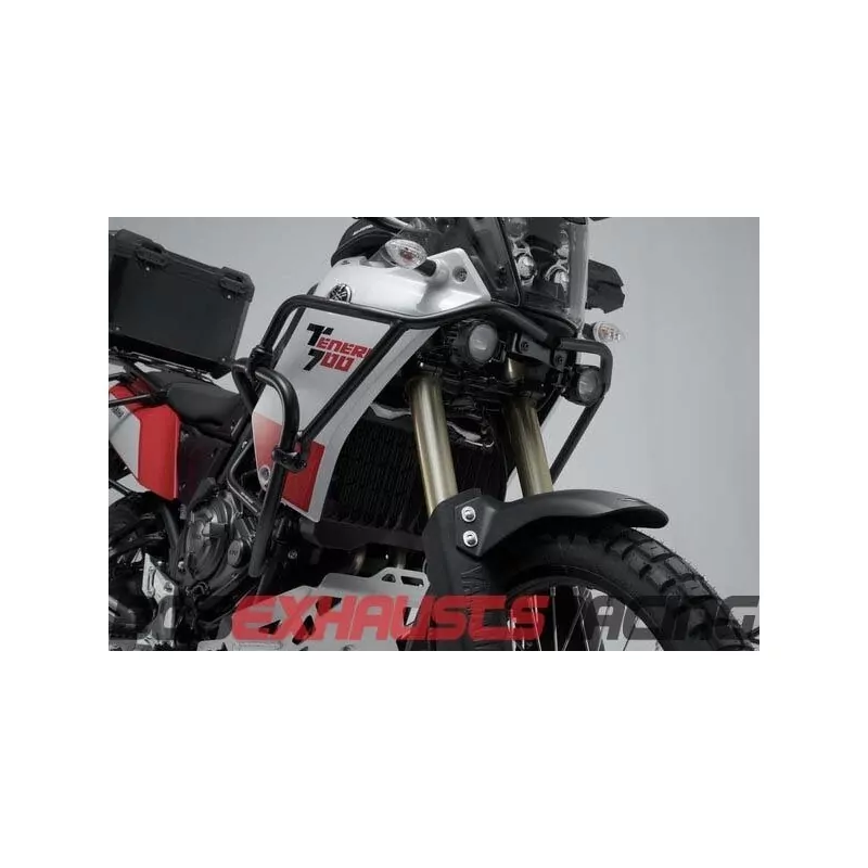 Protecciones superiores de motor. Negro. Yamaha Ténéré 700 (19-