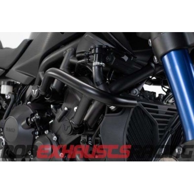 Engine side guards. Black. Yamaha NIKEN (18-