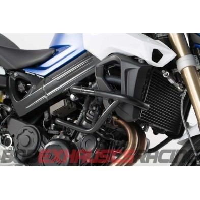 Protecciones laterales de motor. Negro. BMW F 800 R (09-19) / F 800 S (04-10