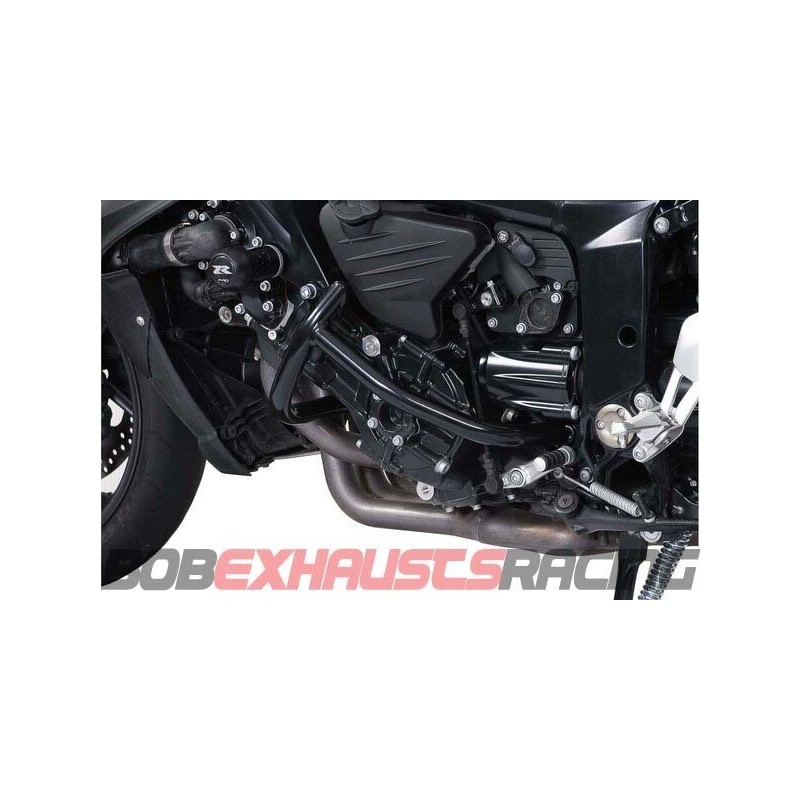 Protecciones laterales de motor. Negro. BMW K 1200 R / K 1300 R / K 1200 R Sport