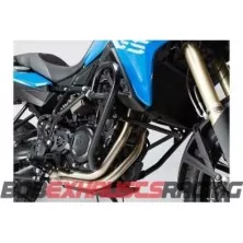 Protecciones laterales de motor. Negro. BMW F 650/ 700/ 800 GS.