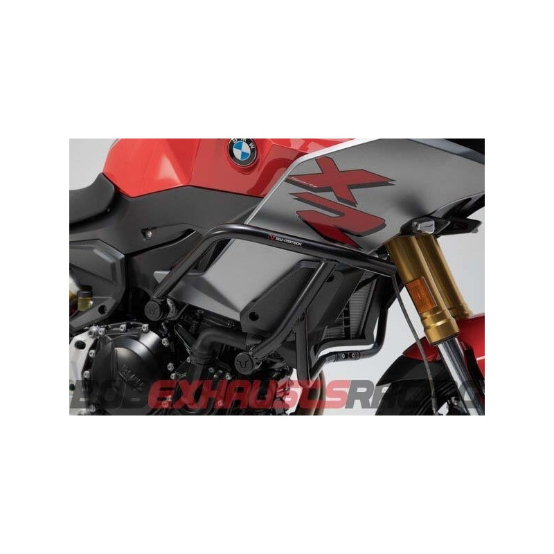 Side engine protections. Black. BMW F 900 XR (19-21