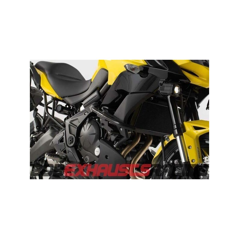 Protecciones laterales de motor. Negro. Kawasaki Versys 650 (14-