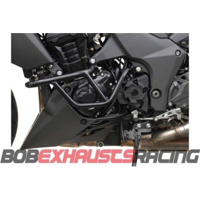 Side engine protections. Black. Kawasaki Z 1000 (10-