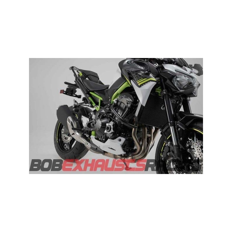 Protecciones laterales de motor. Negro. Kawasaki Z900 (16-