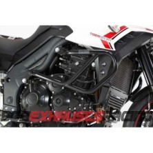 Engine side guards. Black. Triumph Tiger 1050 Sport (13-)