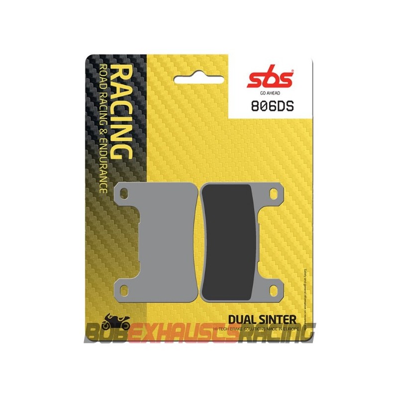 SBS BRAKE PADS DUAL SINTER 806-DS