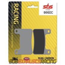 SBS PASTILLA FRENO DUAL CARBON 806-DC