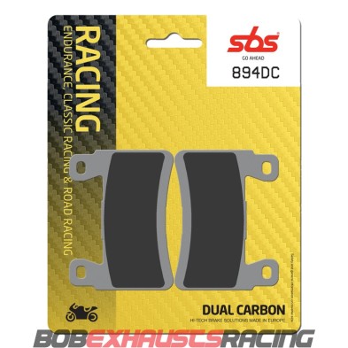 SBS PASTILLA FRENO DUAL CARBON 894-DC